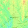 Mapa topográfico Feira de Santana, altitude, relevo
