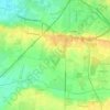 Mapa topográfico La Tranchée, altitude, relevo