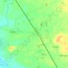 Mapa topográfico Dalton Moor, altitude, relevo