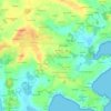 Mapa topográfico Bréafort, altitude, relevo