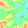 Mapa topográfico South Ormsby, altitude, relevo