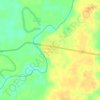 Mapa topográfico Rosario del Yata, altitude, relevo