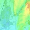 Mapa topográfico Arcelot, altitude, relevo