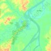 Mapa topográfico Iquitos, altitude, relevo