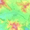 Mapa topográfico San Dionisio Ocotepec, altitude, relevo