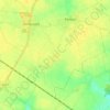Mapa topográfico Berseaucourt, altitude, relevo