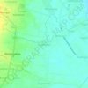 Mapa topográfico Pagerharjo, altitude, relevo