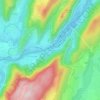 Mapa topográfico Le Port, altitude, relevo