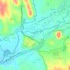 Mapa topográfico A Granxa, altitude, relevo