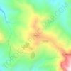 Mapa topográfico Chipoco, altitude, relevo