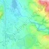 Mapa topográfico Saint-Marcel, altitude, relevo