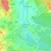 Mapa topográfico Condé-sur-Vesgre, altitude, relevo