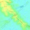 Mapa topográfico Walcott, altitude, relevo