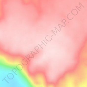 Mapa topográfico Serra dos Parecis, altitude, relevo