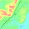 Mapa topográfico Sequoyah, altitude, relevo