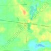 Mapa topográfico Attica, altitude, relevo