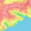 Mapa topográfico Coat Salou, altitude, relevo