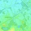 Mapa topográfico Ruisbeek, altitude, relevo