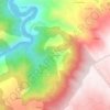 Mapa topográfico Tronceda, altitude, relevo