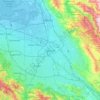 Mapa topográfico San Jose, altitude, relevo