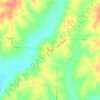 Mapa topográfico Matkins, altitude, relevo
