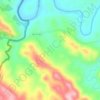 Mapa topográfico Dehesa de la Madrona, altitude, relevo