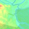 Mapa topográfico Morichal Viejo, altitude, relevo