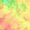 Mapa topográfico Les Ervolus, altitude, relevo