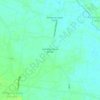 Mapa topográfico Kampung Tanah Merah, altitude, relevo