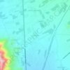 Mapa topográfico La Huaca, altitude, relevo