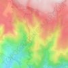 Mapa topográfico Runes, altitude, relevo