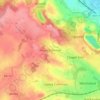 Mapa topográfico Ansley Common, altitude, relevo