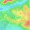 Mapa topográfico Le Paire, altitude, relevo