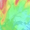 Mapa topográfico Le Rocher d'Ongles, altitude, relevo