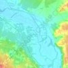 Mapa topográfico La Millaudrie, altitude, relevo