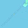 Mapa topográfico Pulau Seraya, altitude, relevo
