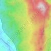 Mapa topográfico Siambo, altitude, relevo