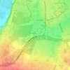 Mapa topográfico Bas Hoguet, altitude, relevo