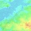Mapa topográfico Le Fenouiller, altitude, relevo