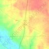 Mapa topográfico Shenandoah, altitude, relevo
