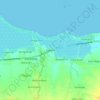 Mapa topográfico Kaliori, altitude, relevo
