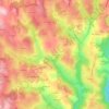 Mapa topográfico Le Leyris, altitude, relevo