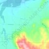 Mapa topográfico Epsilon, altitude, relevo