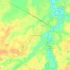Mapa topográfico Kertarahayu, altitude, relevo