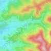 Mapa topográfico L'Anclos, altitude, relevo
