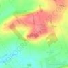Mapa topográfico Mont Ducrocq, altitude, relevo
