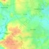 Mapa topográfico Le Poiré, altitude, relevo