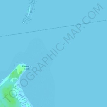 Mapa topográfico Shediac Bay, altitude, relevo