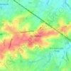 Mapa topográfico Schepdaal, altitude, relevo