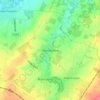Mapa topográfico Neerlanden, altitude, relevo